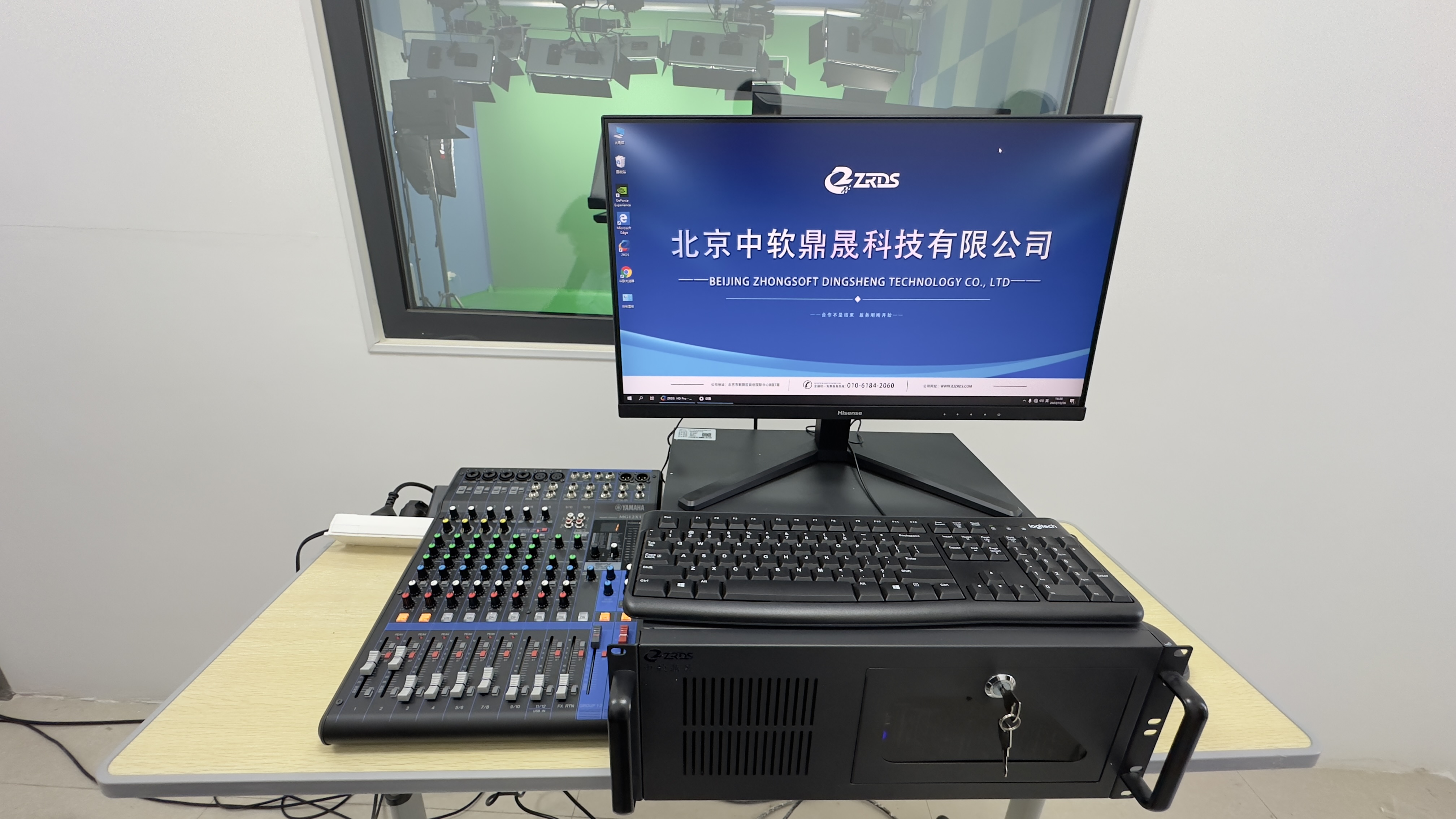邯郸职业技术学院虚拟演播室(图6)